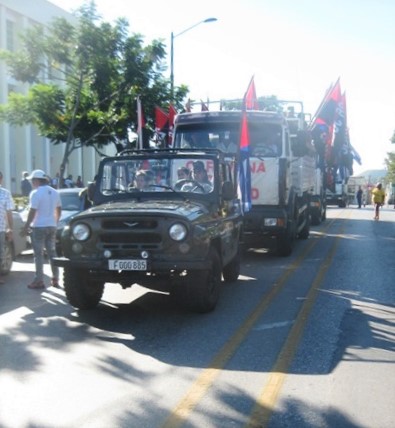 Partió desde la Ciudad Heroica la reedición de la Caravana de la Libertad