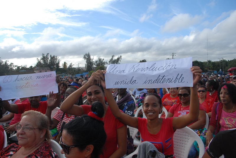 Celebran en La Habana Aniversario 60 del triunfo de la Revolución