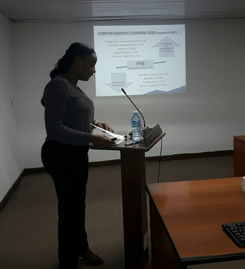  Viceministra de Finanzas y Precios, Mildre Granadillo