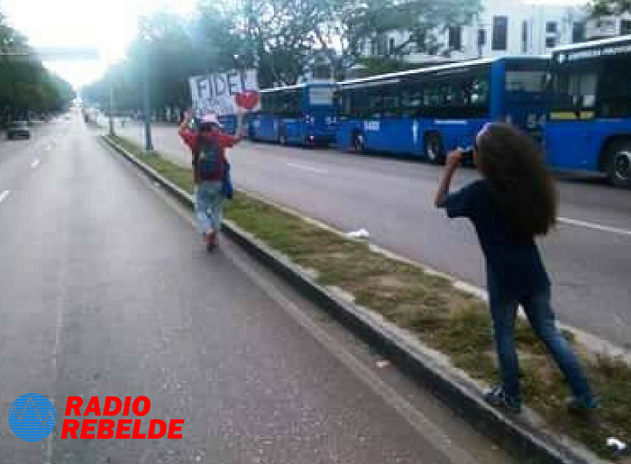 Fidel esta en m� coraz�n