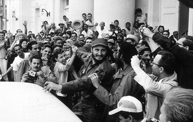 Fidel en Santiago