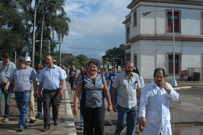 Ejecutan obras constructivas en La Habana en saludo a la Victoria de Gir�n 