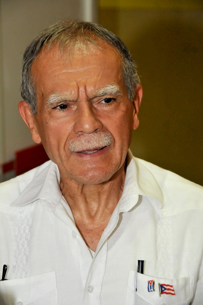 Oscar L�pez Rivera: �En Cuba me siento como en casa� (+Audio)