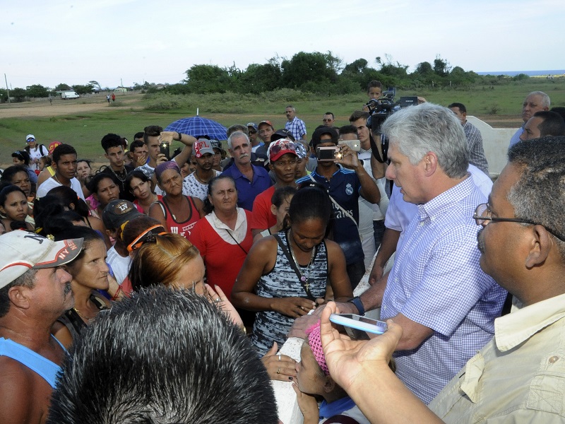 Concluye presidente cubano visita a Guantánamo