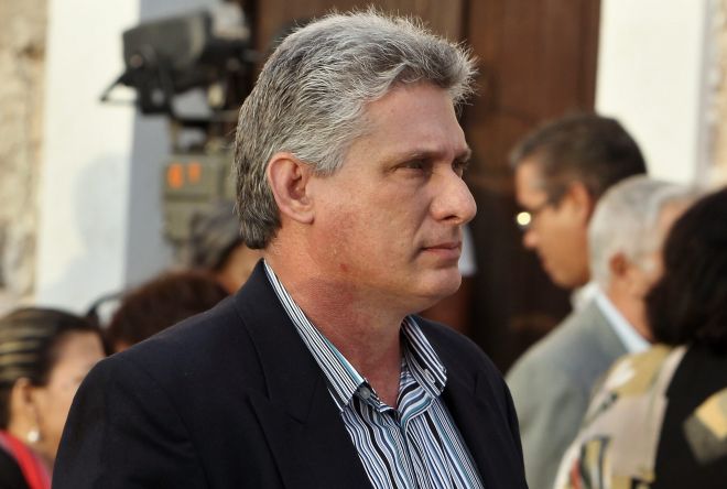 Cuban First Vice-president <b>Miguel Diaz</b>-Canel - cuba-ministro-miguel-diaz-canel