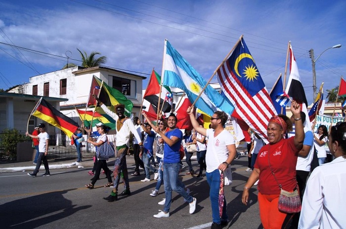 La fortaleza de un Primero de Mayo en Matanzas 