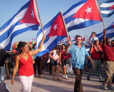 1ro. de Mayo en Cienfuegos, Cuba