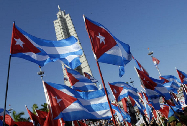 May 1st parade in Havana.