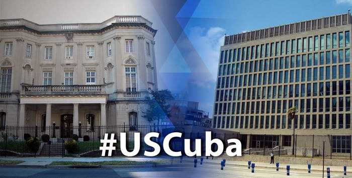 Embajadas de Cuba y Estados Unidos