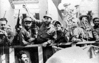 Fidel en Cienfuegos, después del Triunfo de la Revolución