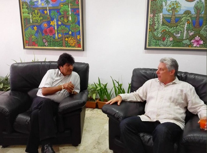 Concluye presidente de Bolivia breve visita de trabajo a Cuba 