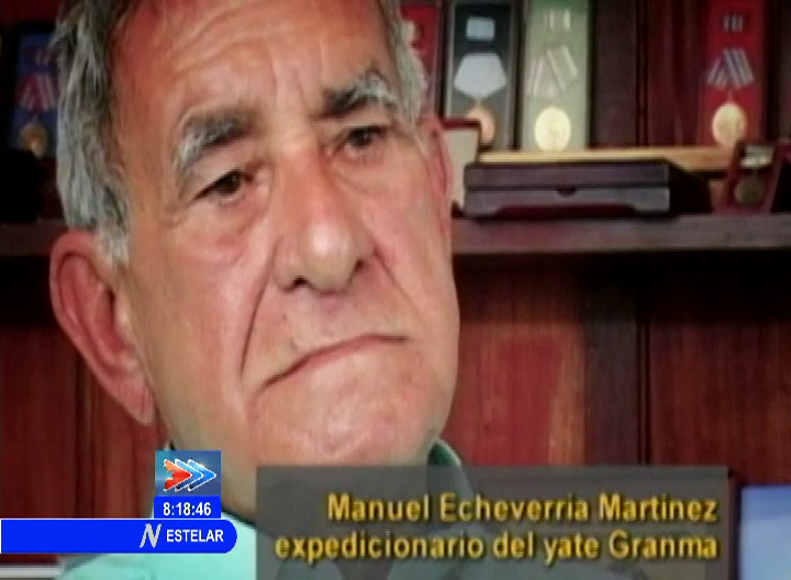Falleció el expedicionario del Granma, Manuel Echevarría Martínez