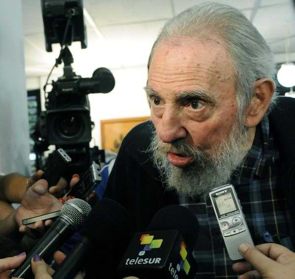 El periodista Fidel Castro