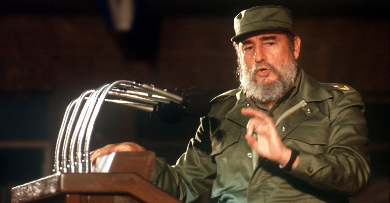 Fidel y sus ideas que son banderas