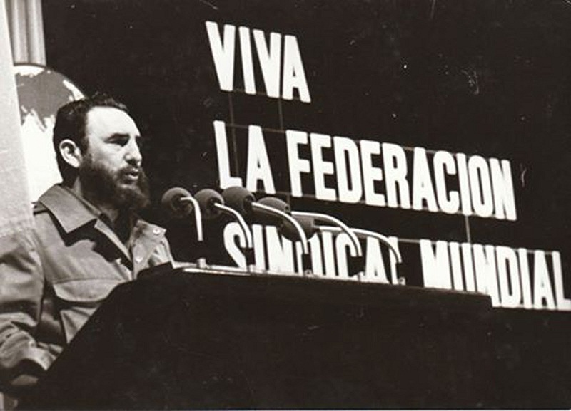 Envía Federación Sindical Mundial condolencias por fallecimiento de Fidel 