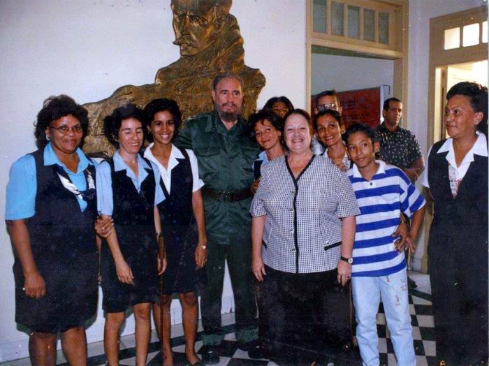Recuerdan en Santiago de Cuba histórica visita de Fidel Recuerdan en Santiago de Cuba histórica visita de Fidel