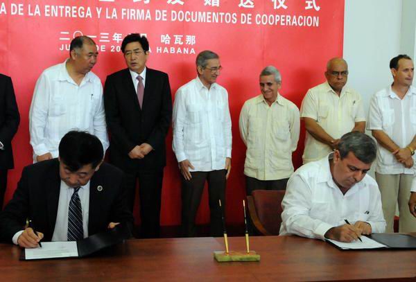 Finaliza visita de dirigente chino con impulso a cooperaci�n bilateral