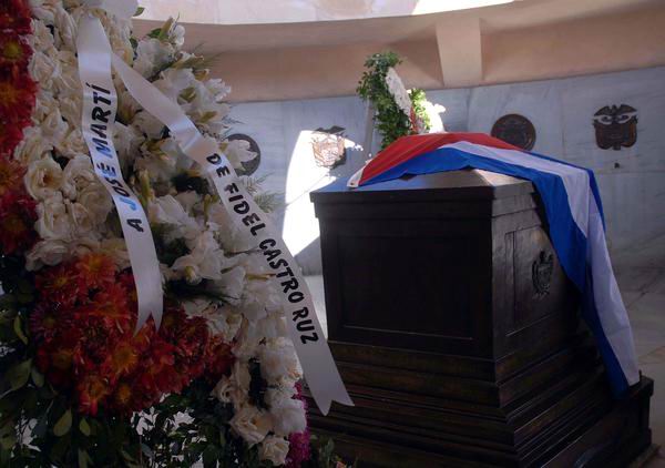 Custodiará cementerio santiaguero los restos del máximo líder cubano 