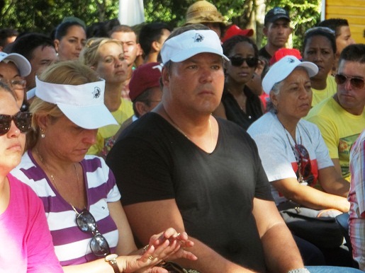 Homenaje a Fidel desde Birán. Foto: Aroldo García Fombellida