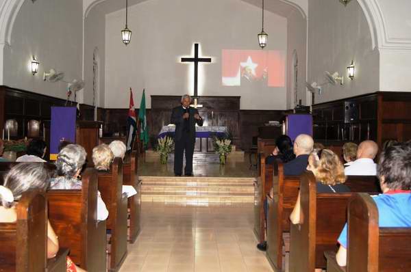 Emotivo tributo ecuménico a Fidel Castro en Matanzas. Foto: José Miguel Solís