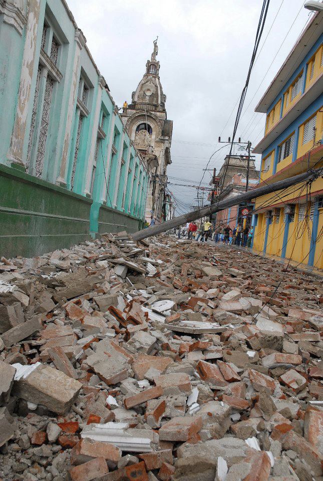 Daños causados por el paso deL huracán Sandy, en Guantánamo, Cuba, el 25 de octubre de 2012. Daños causados por el paso deL huracán Sandy, en Guantánamo, Cuba, el 25 de octubre de 2012.