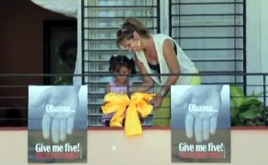  Lazos amarillos en Cuba por el regreso de Gerardo Hernández, Ramón Labañino, Fernando González y Antonio Guerrero 