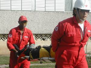 Ejercicios de salvamento y primeros auxilios de Meteoro 2012 Ejercicios de salvamento y primeros auxilios de Meteoro 2012