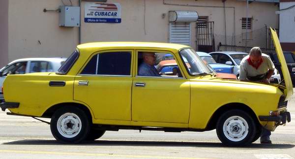 Moskvitch. Foto: Abel Rojas. Moskvitch. Foto: Abel Rojas.