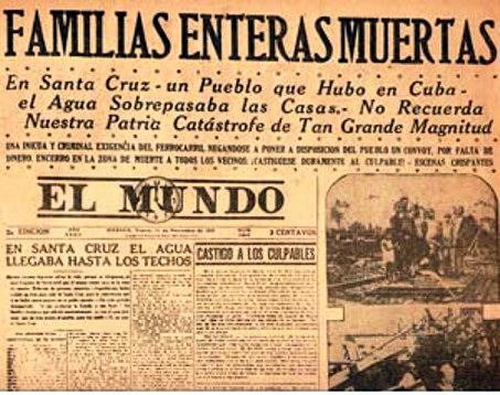 La prensa anució las afectaciones del meteoro La prensa anució las afectaciones del meteoro