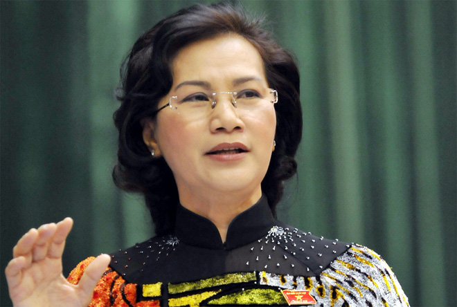 presidenta de la Asamblea Nacional de Vietnam, Nguyen Thi Kim Ngan