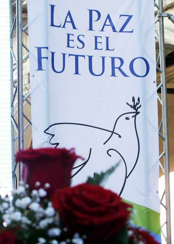 Oraci�n por la paz en La Habana. Foto: Abel Rojas Barallobre.