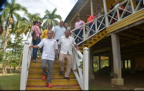  Visita luchador puertorriqueño Oscar López casa natal de Fidel Castro. Foto: Juan Pablo Carreras