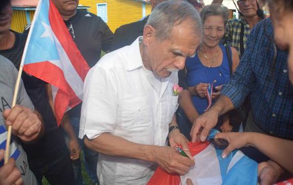  Visita luchador puertorriqueño Oscar López casa natal de Fidel Castro. Foto: Juan Pablo Carreras