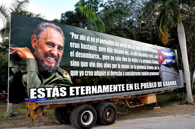 Granma recibirá este viernes la Caravana de tributo a Fidel 