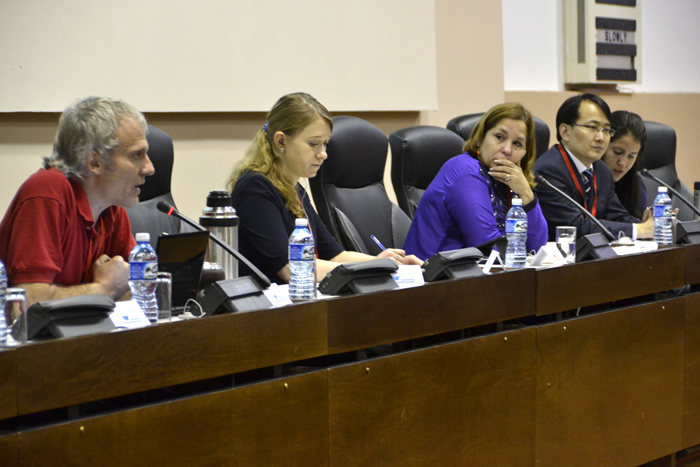 Panel Ciberseguridad e Informatización, TICHabana 2015. Foto: Abel Rojas Barallobre.