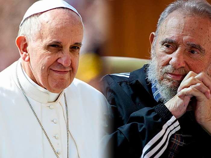 Confirma Lombardi encuentro entre Fidel y Papa Francisco