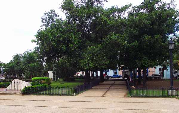 Parque Aracelio Iglesias ubicado en el municipio Habana Vieja, Cuba. Foto: Abel Rojas.