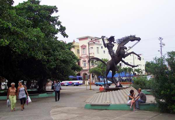 Parque El Quijote ubicado en el municipio Plaza de la Revolución, La Habana, Cuba. Foto: Abel Rojas.