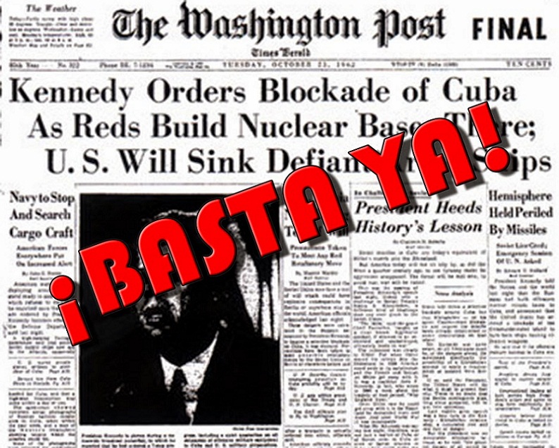 55 años de injusto bloqueo de Estados Unidos contra Cuba