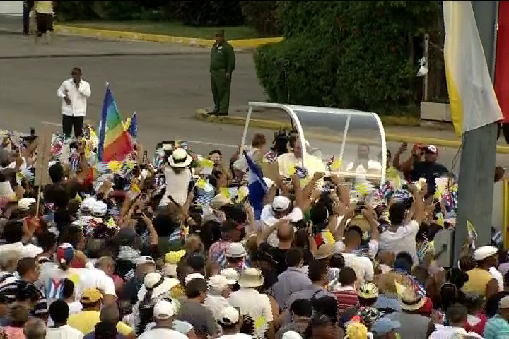 En im�genes el Papa Francisco en la Plaza de la Revoluci�n