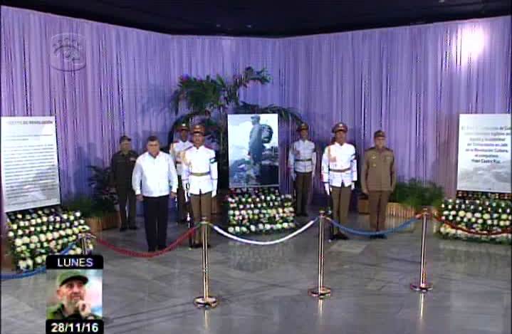 Homenaje póstumo al Comandante en Jefe Fidel Castro 