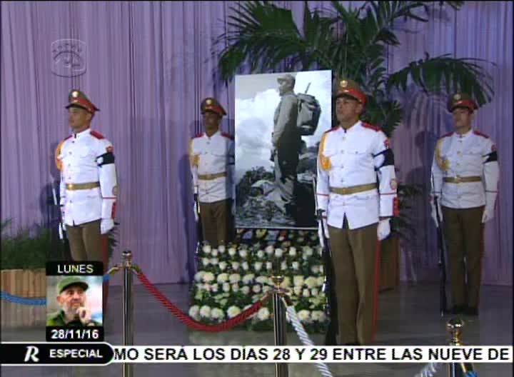 Homenaje póstumo al Comandante en Jefe Fidel Castro Homenaje póstumo al Comandante en Jefe Fidel Castro