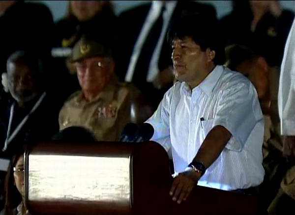 Evo Morales: Fidel fue un verdadero padre de los excluidos