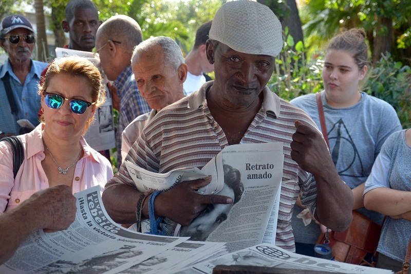 Consternación popular en Cuba por fallecimiento del Comandante en Jefe  