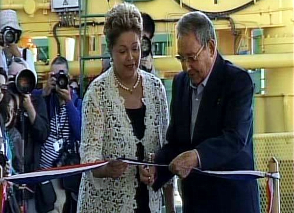 Raúl Castro y Dilma Rousseff inauguran Zona Especial de Desarrollo del Mariel Raúl Castro y Dilma Rousseff inauguran Zona Especial de Desarrollo del Mariel