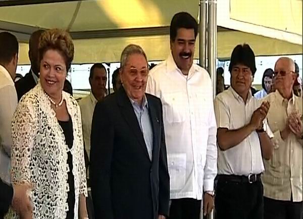 Raúl Castro y Dilma Rousseff inauguran Zona Especial de Desarrollo del Mariel Raúl Castro y Dilma Rousseff inauguran Zona Especial de Desarrollo del Mariel