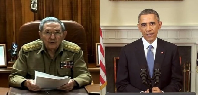 El 17 de diciembre de 2014 los Presidentes de Cuba, Raúl Castro, y de Estados Unidos, Barack Obama anunciaron la decisión de iniciar un proceso para el restablecimiento de relaciones diplomáticas