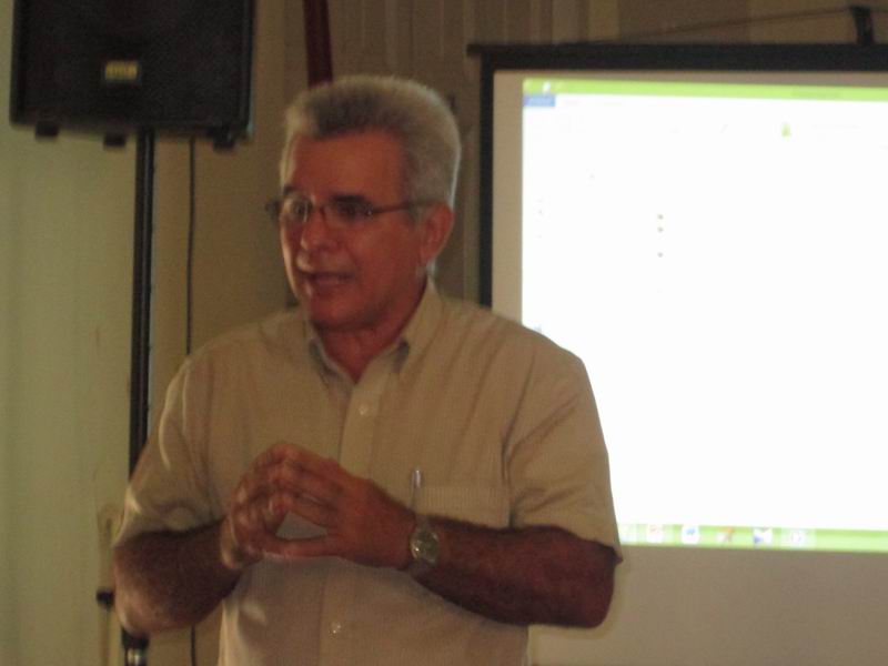 Master en ciencias René González Barrios, presidente del Instituto de Historia de Cuba (IHC). Foto: Yirian García de la Torre.