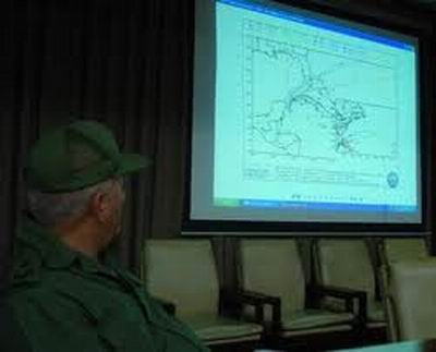 Reunión del Consejo Nacional de la Defensa Civil de Cuba