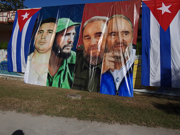 Homenaje póstumo a Fidel desde la Universidad de las Ciencias Informáticas (UCI). Foto: Luis Enrique Benet
